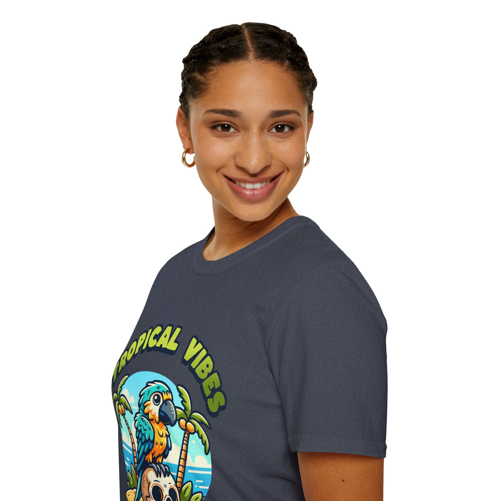 Tropical Vibes Unisex Softstyle T-Shirt