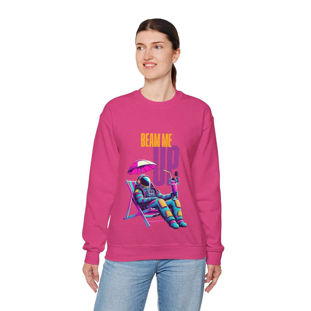Beam Me Up Unisex Heavy Blend™ Crewneck Sweatshirt