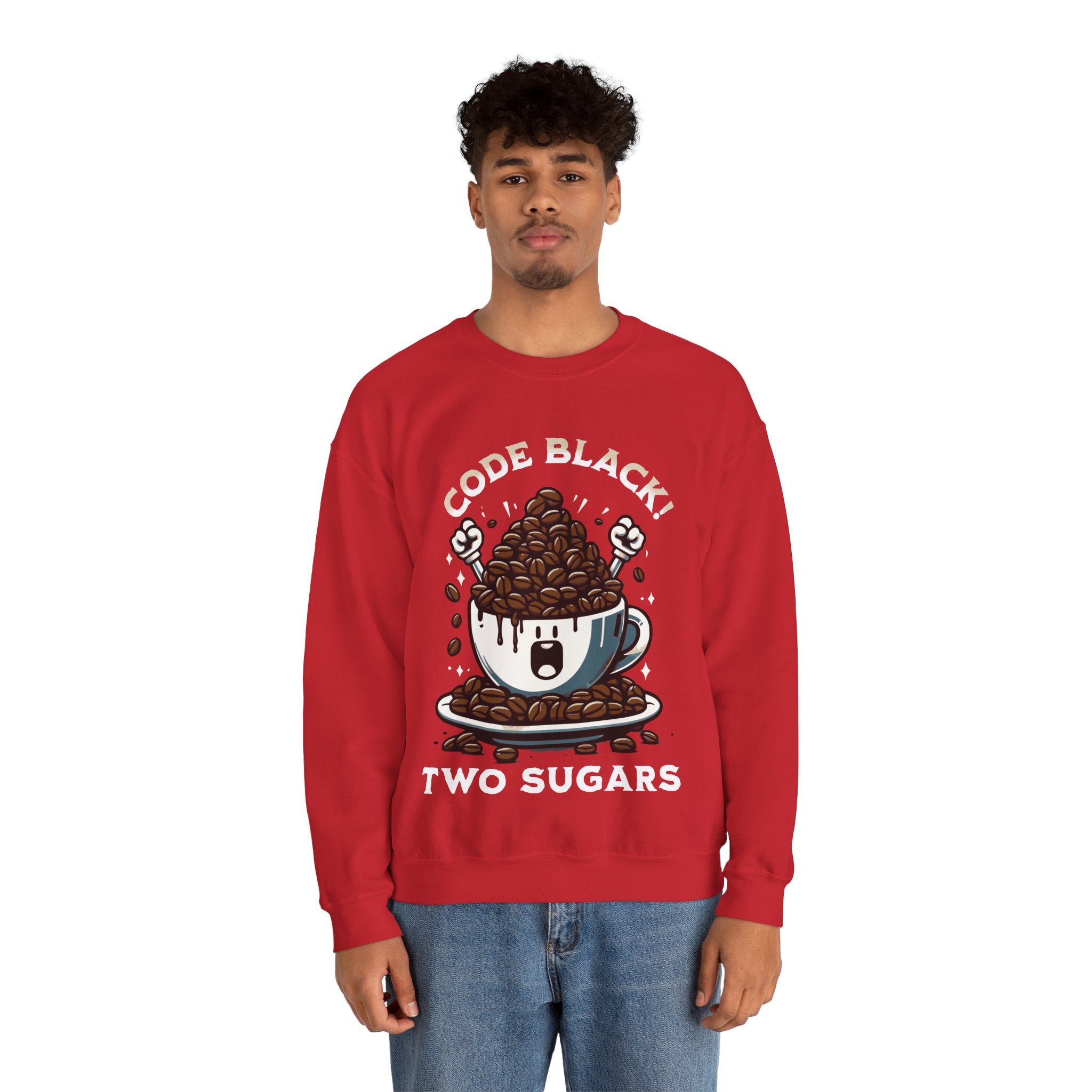 Code Black Unisex Heavy Blend™ Crewneck Sweatshirt