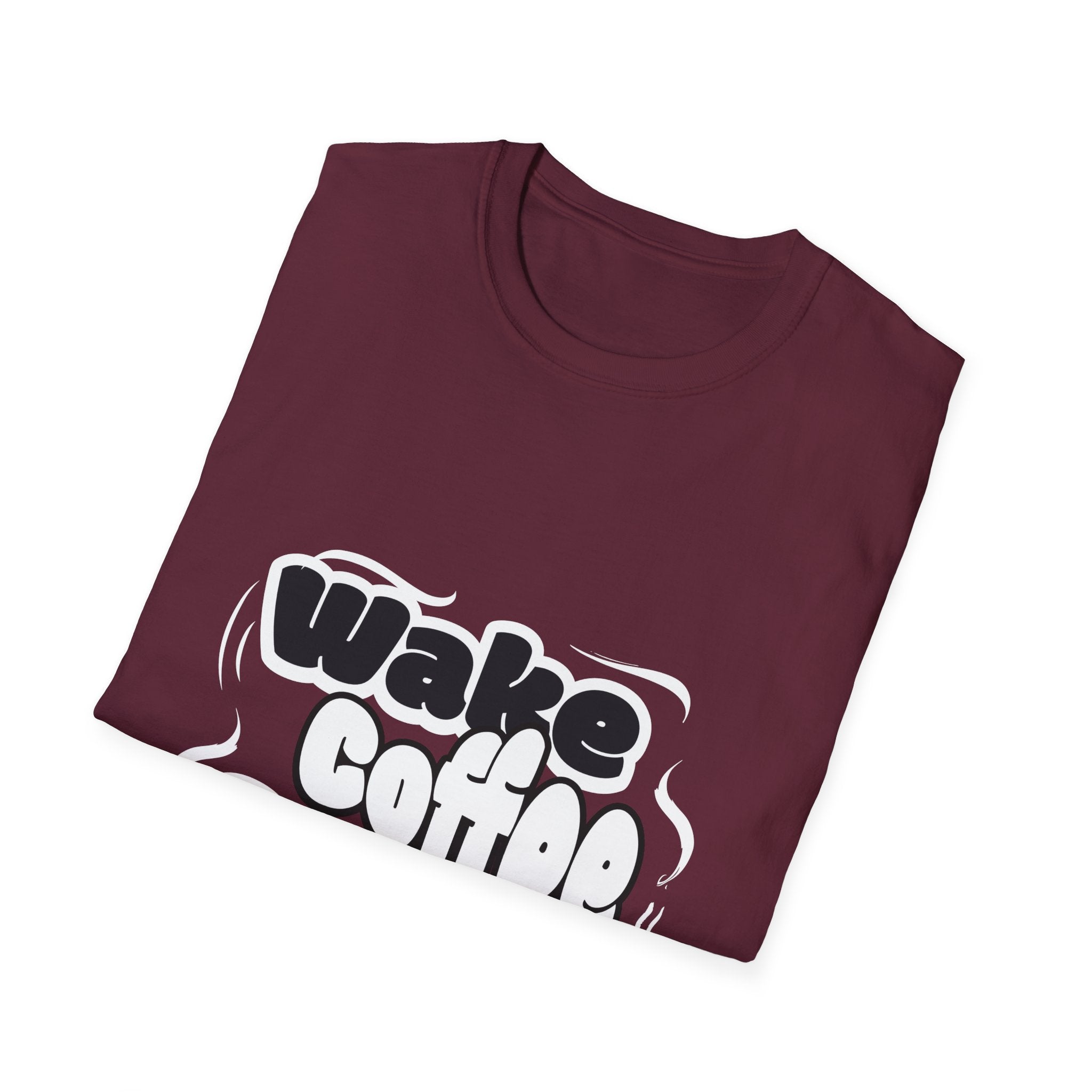 Wake Coffee Unisex Softstyle T-Shirt