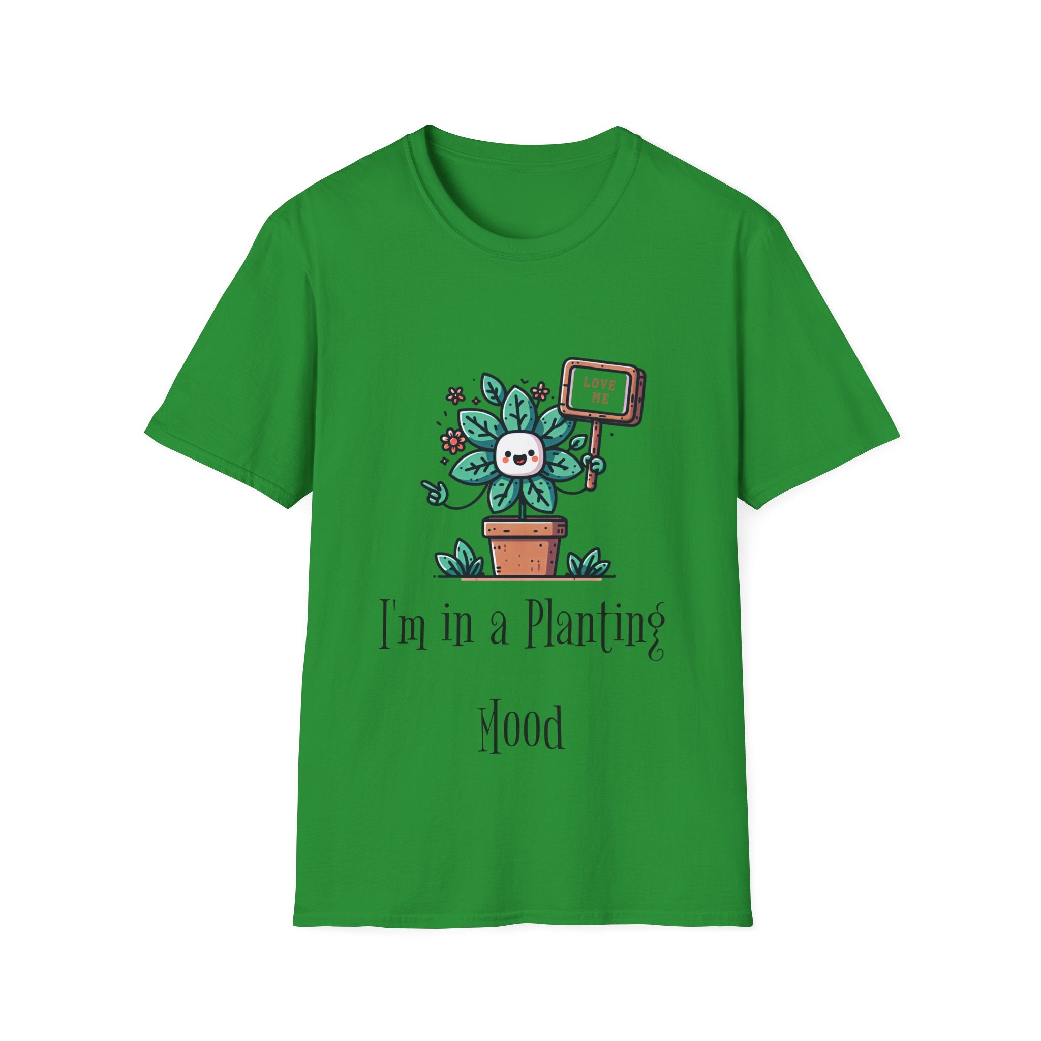 Planting Mood Unisex Softstyle T-Shirt