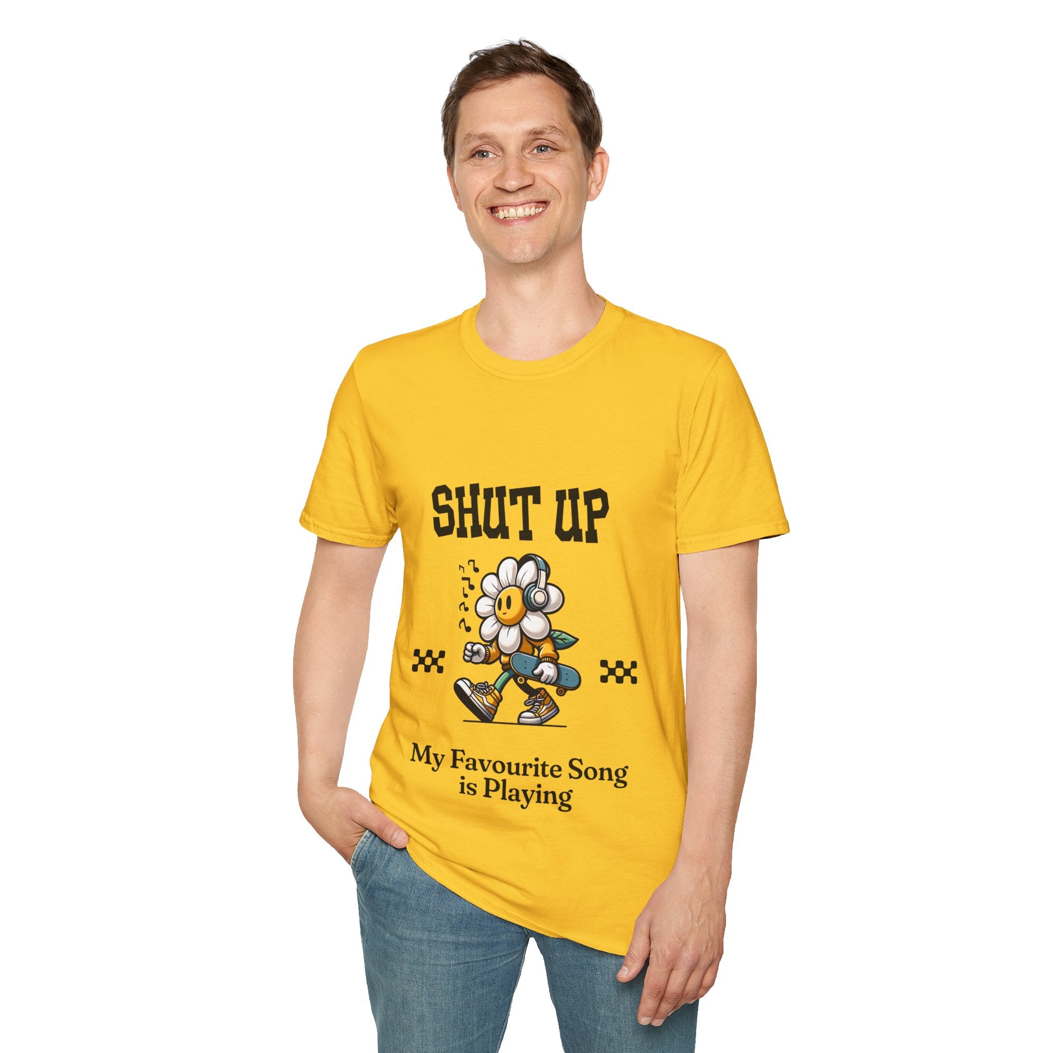 Shut Up Unisex Softstyle T-Shirt