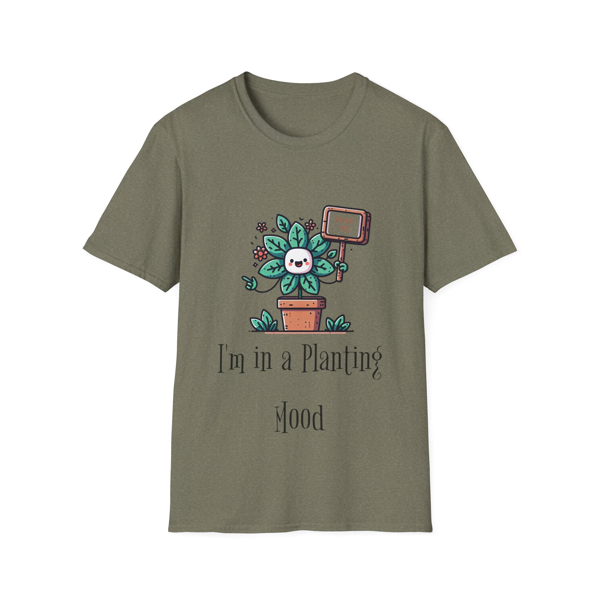 Planting Mood Unisex Softstyle T-Shirt