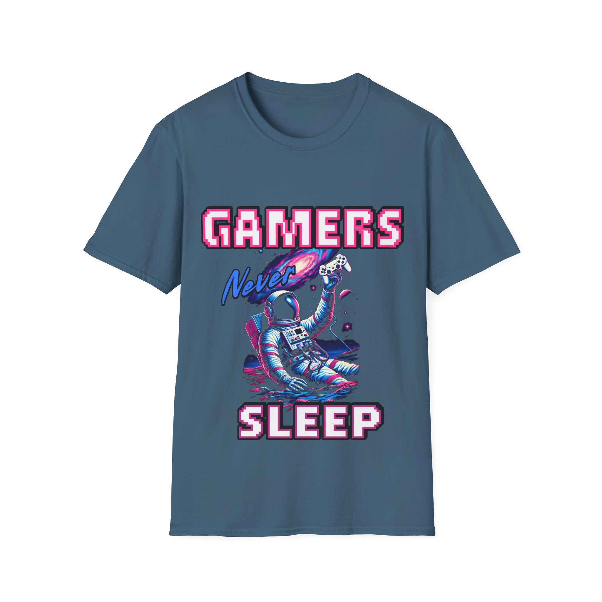 Gamers Never Sleep Unisex Softstyle T-Shirt