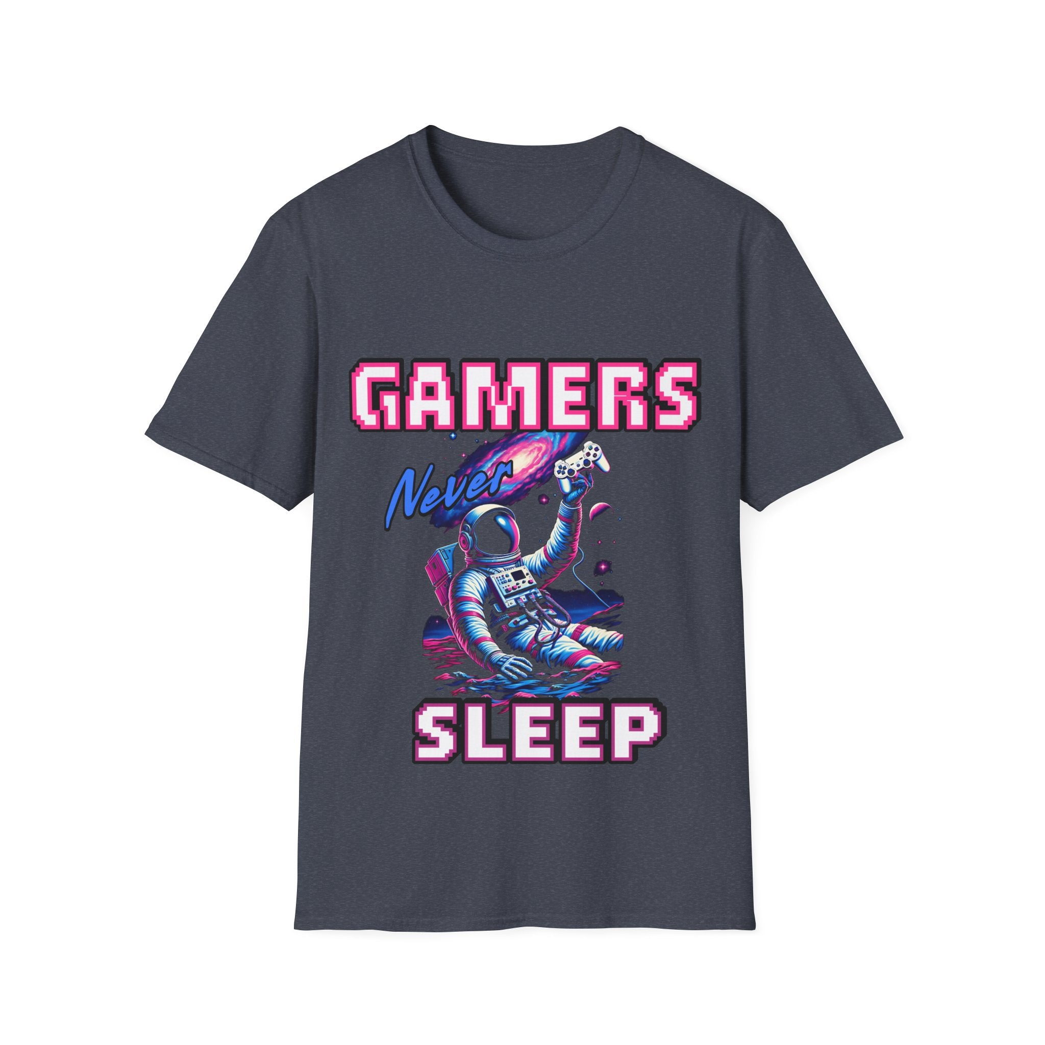 Gamers Never Sleep Unisex Softstyle T-Shirt