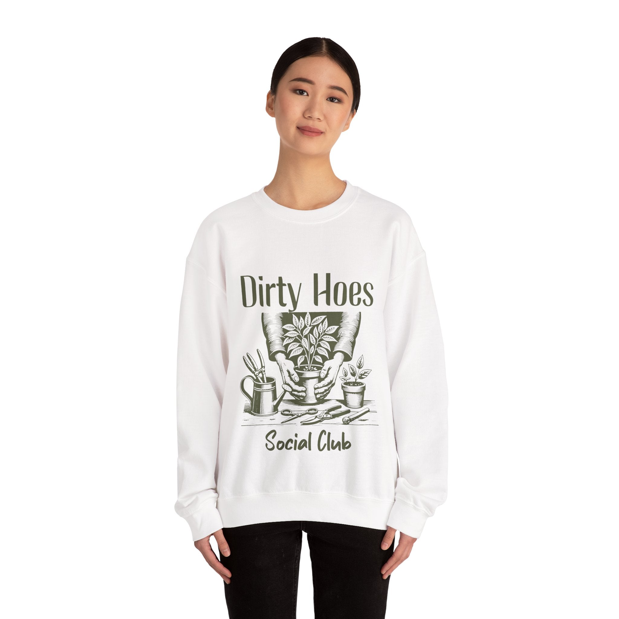 Dirty Hoes Unisex Heavy Blend™ Crewneck Sweatshirt