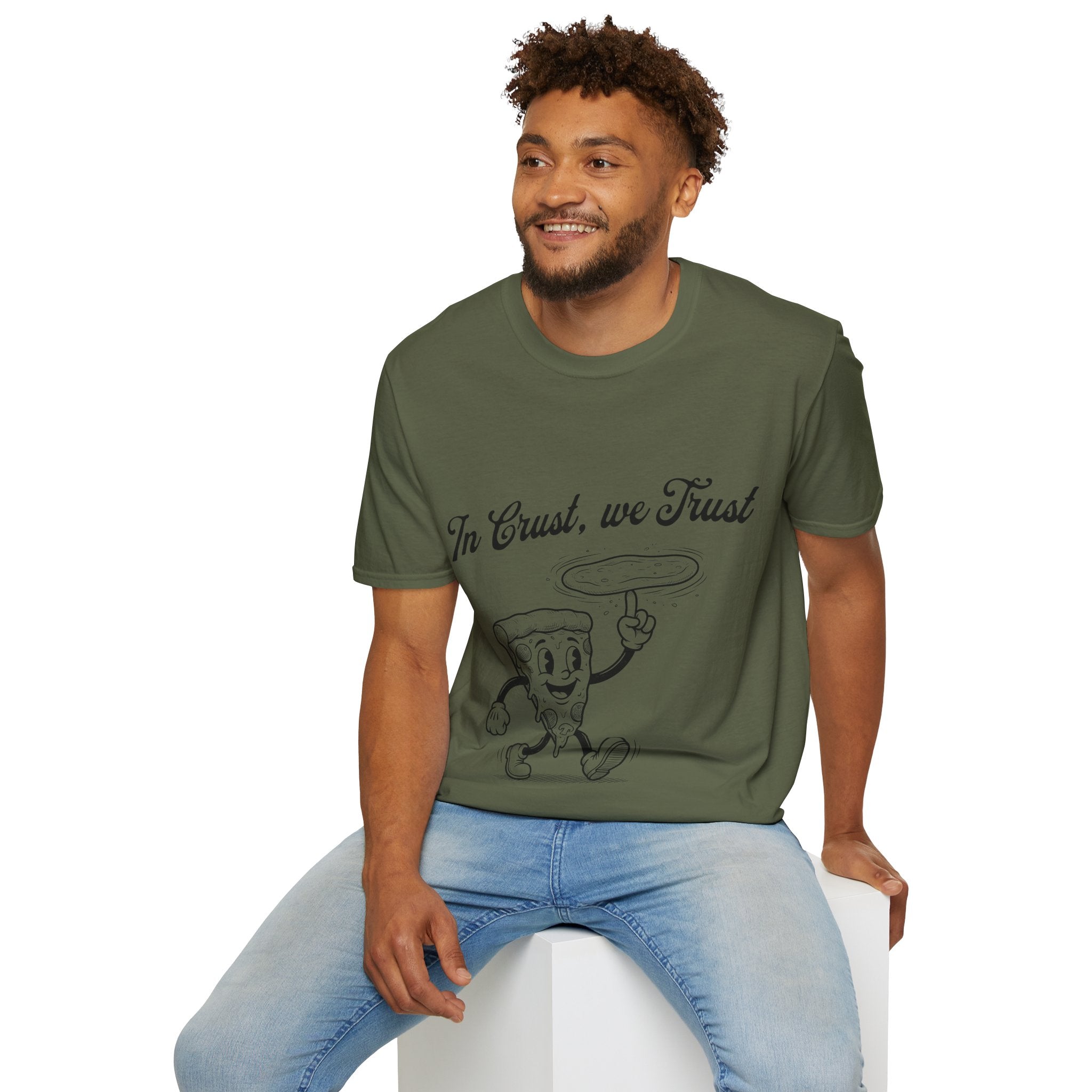 In Crust We Trust Unisex Softstyle T-Shirt