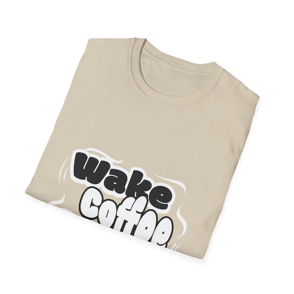 Wake Coffee Unisex Softstyle T-Shirt