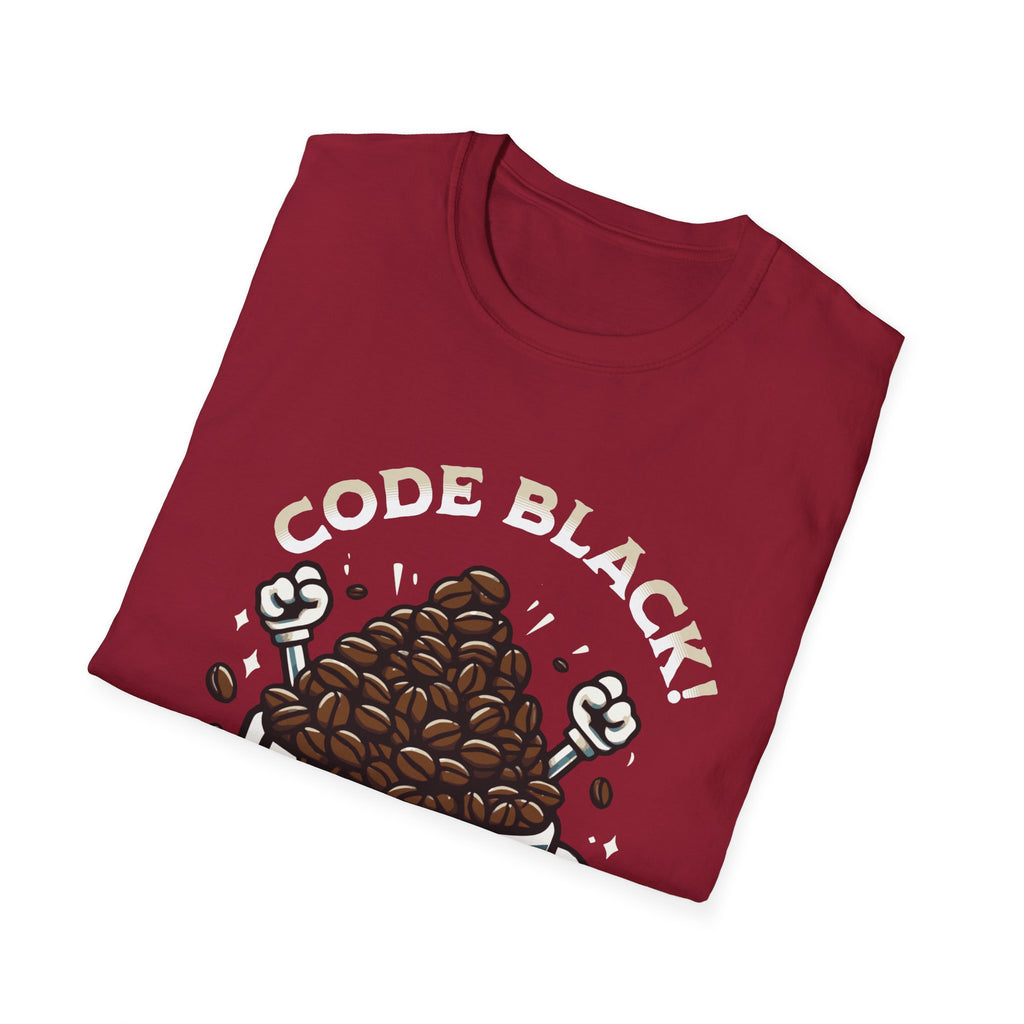 Code Black Unisex Softstyle T-Shirt