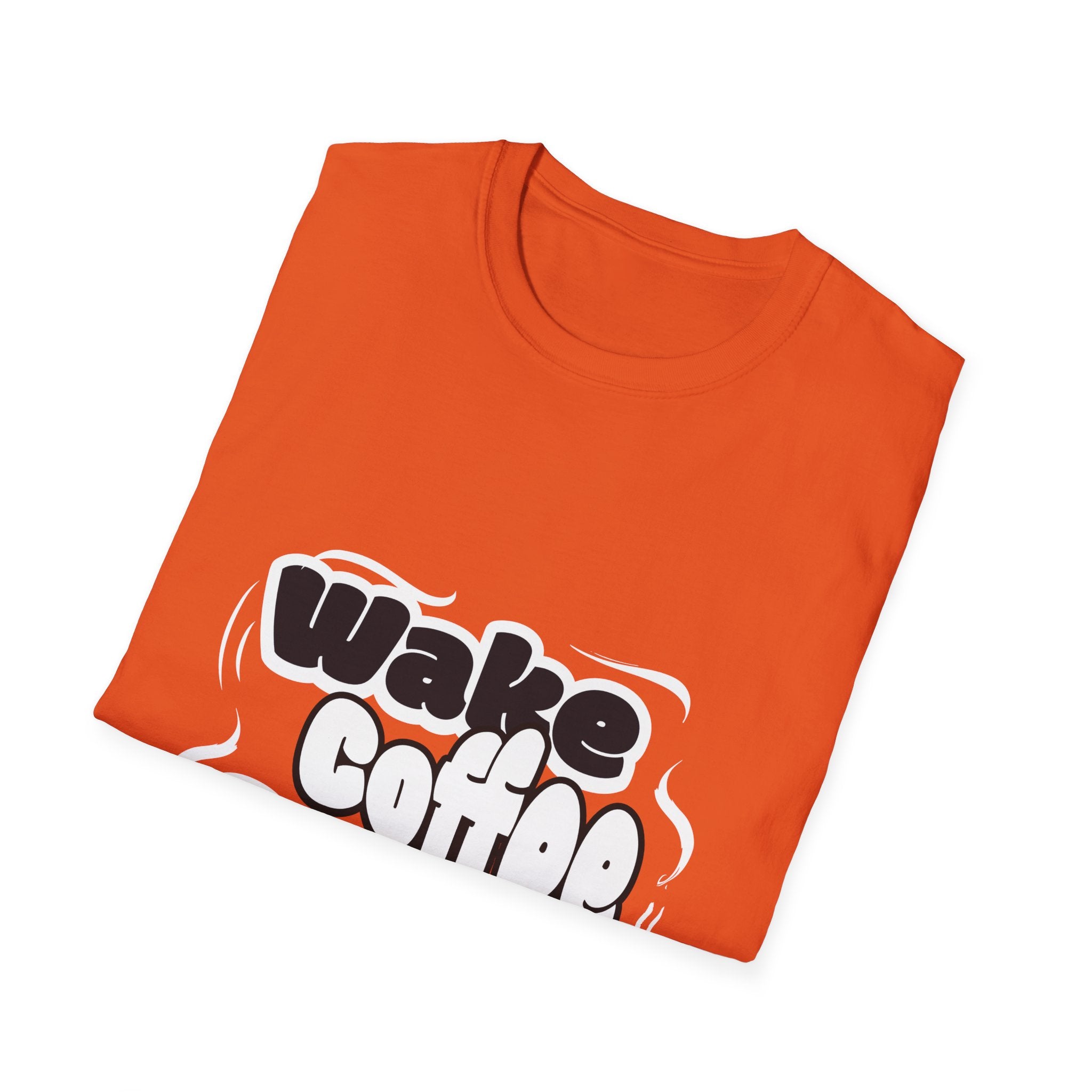 Wake Coffee Unisex Softstyle T-Shirt