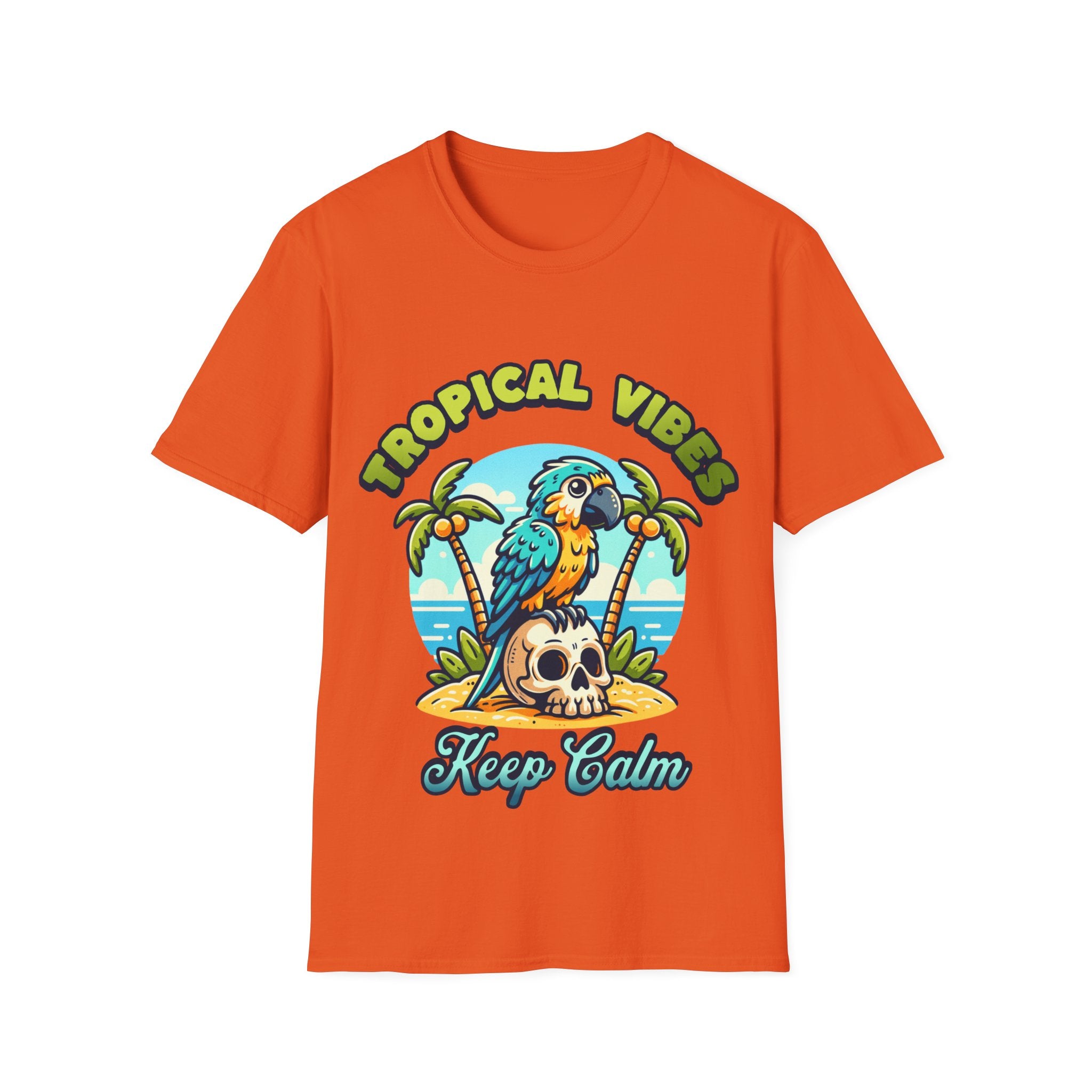 Tropical Vibes Unisex Softstyle T-Shirt